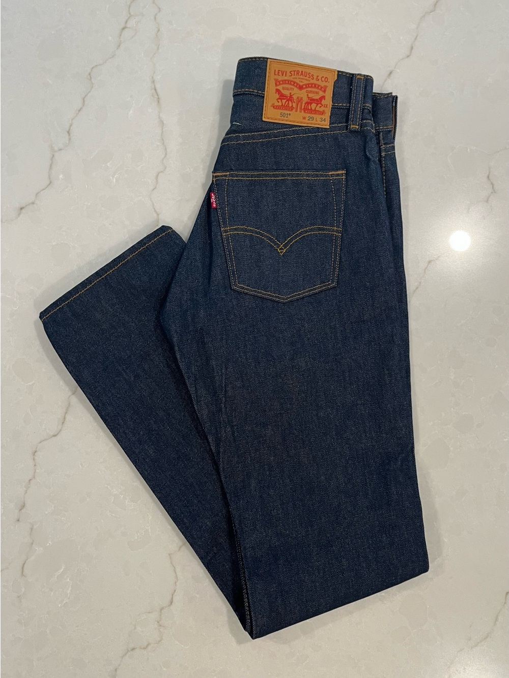 Levi’s 501 Shrink-to-Fit Rigid Jeans NWOT 29x34